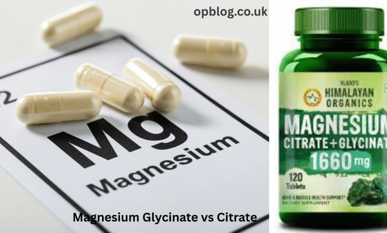 Magnesium Glycinate vs Citrate