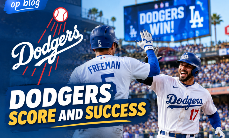Dodgers Score