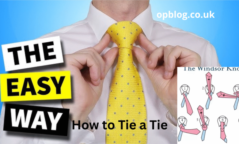How to Tie a Tie