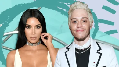 Pete Davidson and Kim Kardashian