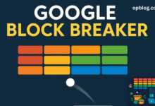 Google Block Breaker