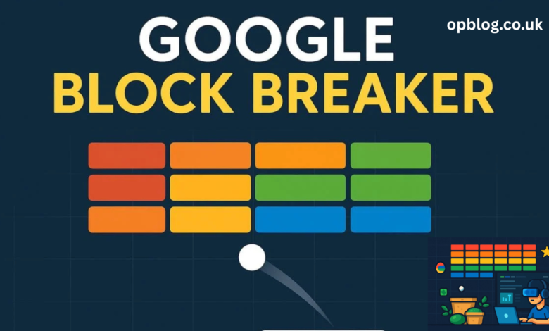 Google Block Breaker