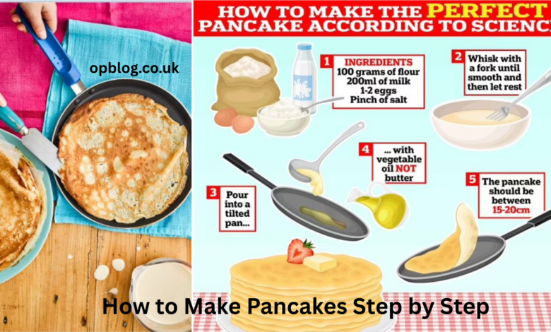 How to Make Pancakes Step by Step