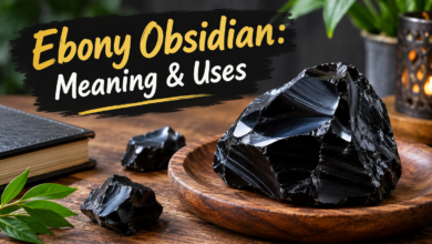 Ebony obsidian