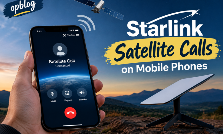 Starlink Satellite Calls on Mobile Phones