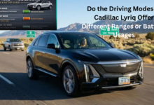 Do the Driving Modes in Cadillac Lyriq Offer Different Ranges or Battery Usages