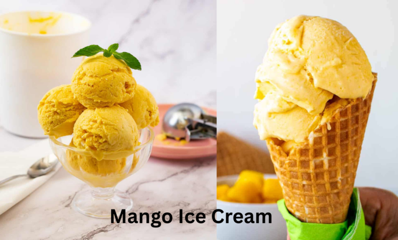 Mango Ice Cream