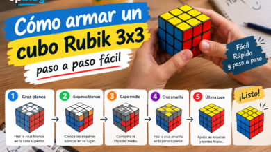 Cómo armar un cubo Rubik 3x3