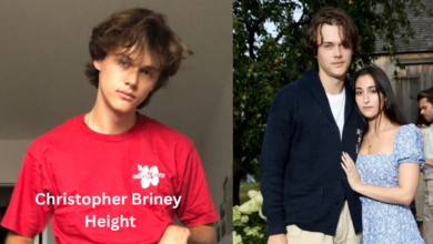 Christopher Briney Height
