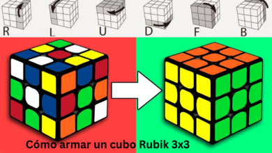 Cómo armar un cubo Rubik 3x3