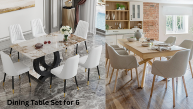Dining Table Set for 6
