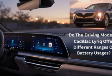 Do The Driving Modes in Cadillac Lyriq Offer Different Ranges Or Battery Usages?