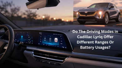 Do The Driving Modes in Cadillac Lyriq Offer Different Ranges Or Battery Usages?