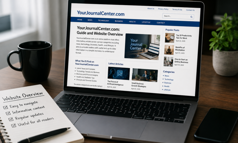 YourJournalCenter com