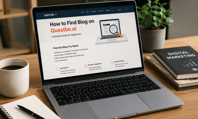 How to Find Blog on Questbe.at