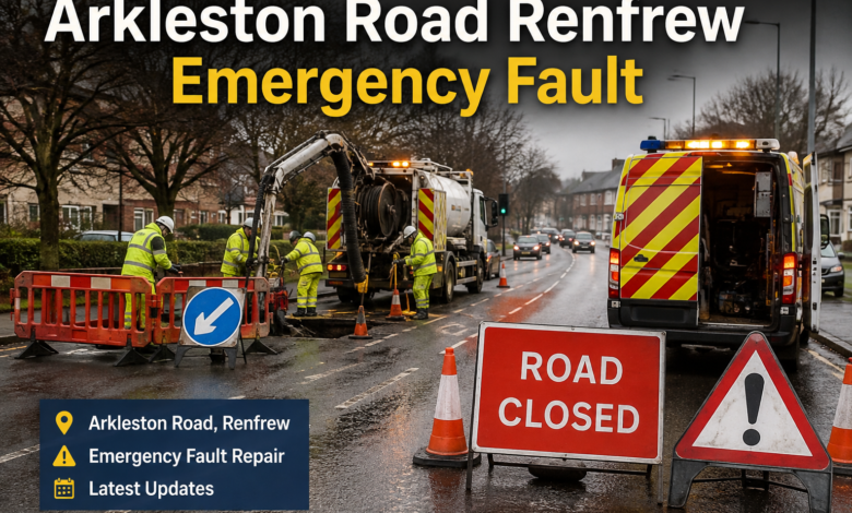 Arkleston Road Renfrew Emergency Fault
