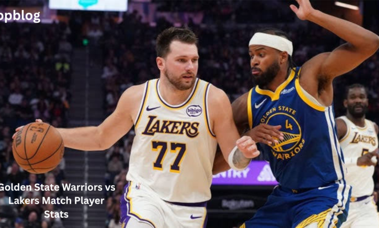 Golden State Warriors vs Lakers Match Player Stats