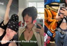 Billie Eilish Mirror Photo Strap