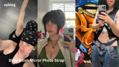 Billie Eilish Mirror Photo Strap