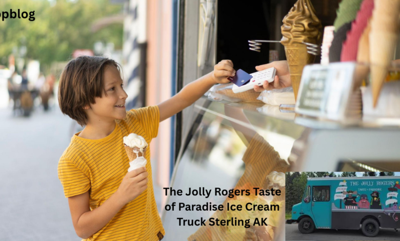 The Jolly Rogers Taste of Paradise Ice Cream Truck Sterling AK