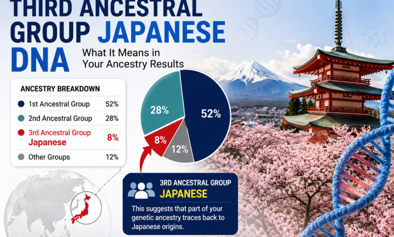 Third Ancestral Group Japanese DNA