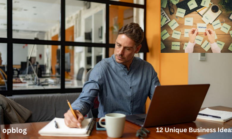 12 Unique Business Ideas