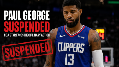 Paul George Suspended