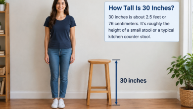 How Tall Is 30 Inches