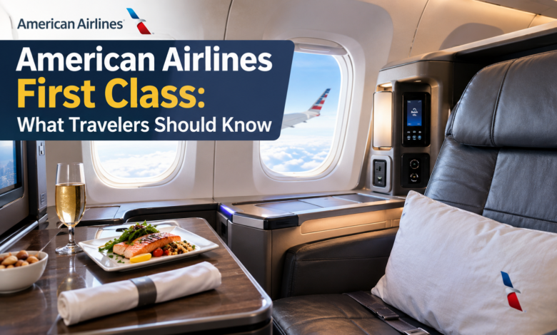 American Airlines First Class
