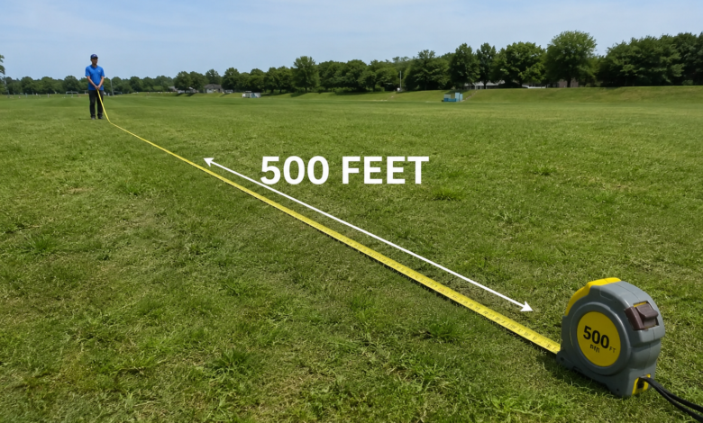 How Far Is 500 Feet